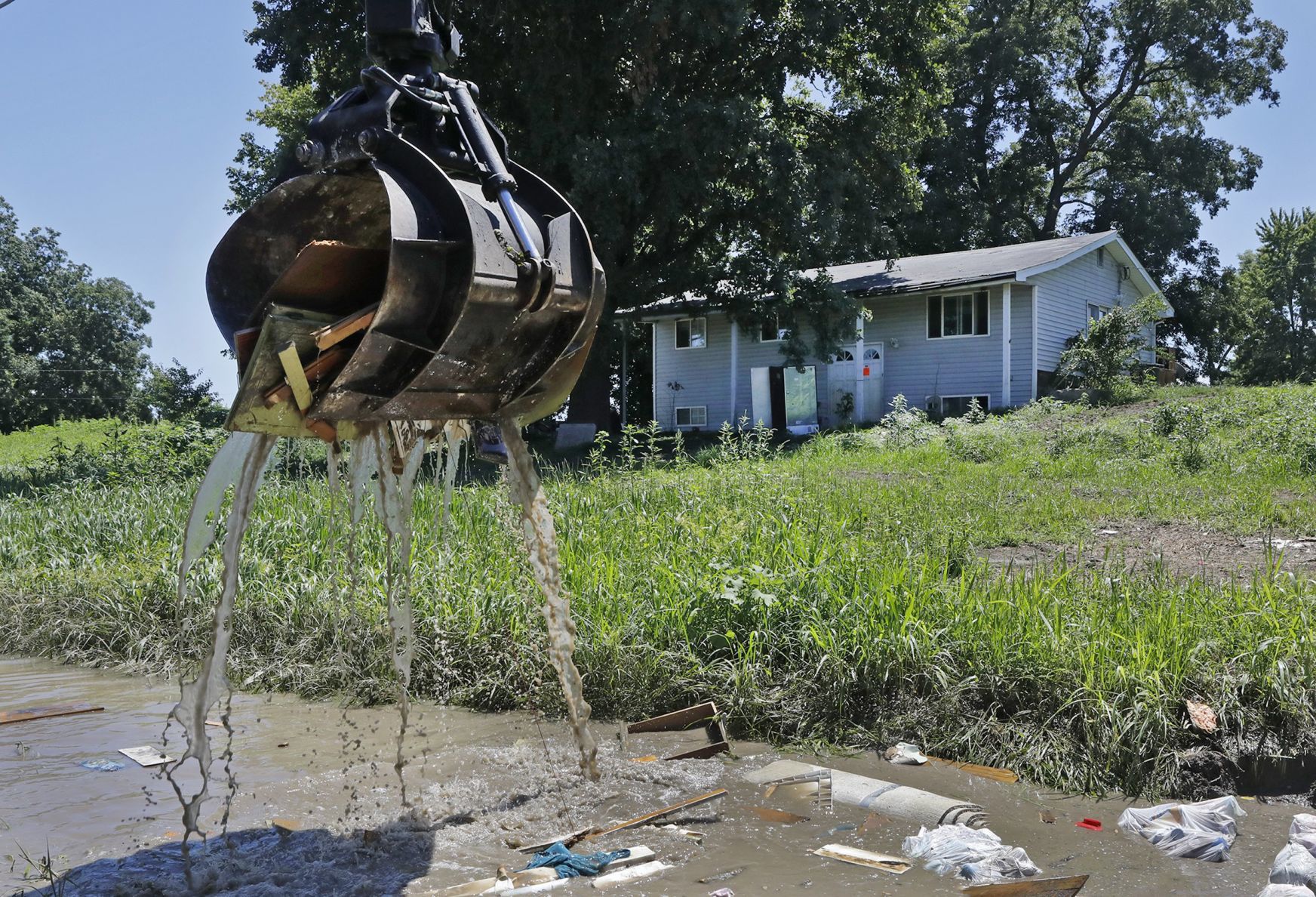 St. Charles County is cleaning up flood debris